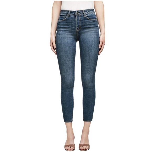 L'AGENCE Women's Margot High Rise Skinny Size 24 Style 2294DNM - Picture 1 of 10